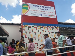 Clínica de Saúde da Família Governador Marcelo Déda Chagas. (Foto: Orácio Oliveira/SE Notícias)