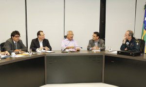 A reunião aconteceu nesta terça, 21, e disse que a conclusão dos trabalhos está prevista para semana que vem.(Foto: Marcos Rodrigues/ASN)