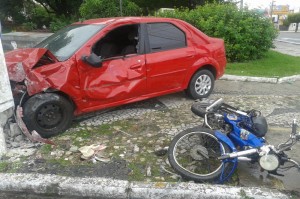 Maioria dos acidentes envolve motocicletas (Foto: Arquivo Portal Infonet)