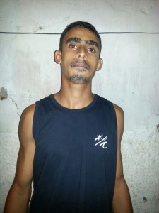O suspeito foi identificado como Maksuel Ismarte Alves dos Santos. (SSP/SE)