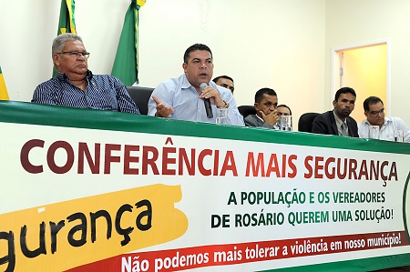 Vereadores de Rosário do Catete promovem evento cobrando mais segurança