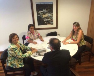 Prefeita Gracinha, em audiência no Palácio do Planalto. (Foto: Jorge Elias)