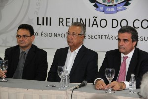 Jackson Barreto e ministro José Eduardo Cardoso. (/Ascom/ASN)