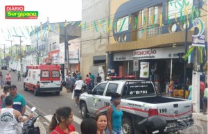 Operário chegou a ser socorrido e encaminhado ao hospital, mas não resistiu. (Foto: Pisca Júnior)