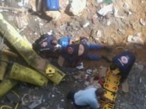 Homem cai de 3º andar de prédio no canteiro de Obras da Unit