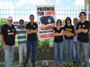 Paralisação dos agentes da Polícia Federal em Sergipe poderá ser progressiva (Foto: Marina Fontenele/G1)