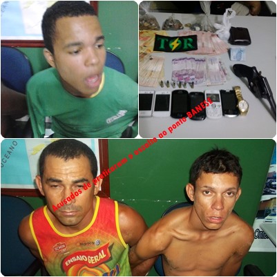 CPRv prende em flagrante assaltantes do ponto BANESE de São Cristovão