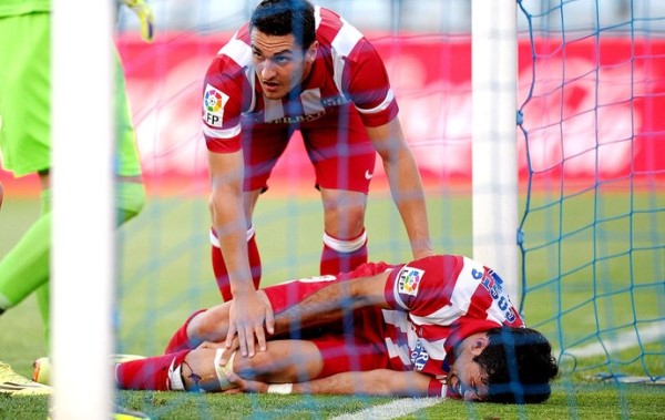 Diego Costa marca, perde pênalti, sai machucado, e Atlético vence o Getafe