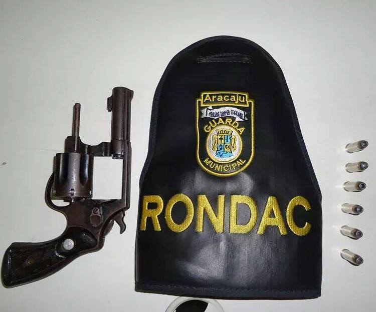 Guarda Municipal de Aracaju apreende mais uma arma de fogo