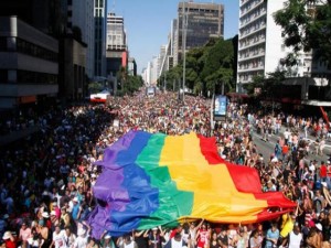 A 18ª Parada LGBT foi antecipa da para não coincidir com a Copa. 
