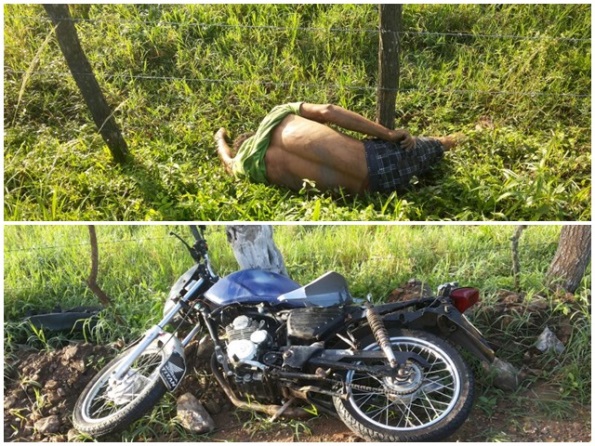 Motociclista é encontrado morto às margens da rodovia em Moita Bonita