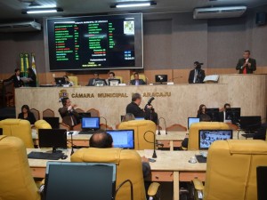 Câmara Municipal de Aracaju aprova reajuste dos servidores (Foto: Daniel Soares / G1)