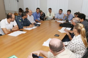 Reunião com orgãos responsáveis (Foto: Ascom / Funcaju)