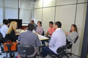 Reunião se prolongou até o início da tarde.  