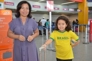 Nicole sonha em entrar em campo de mãos dadas com o craque brasileiro Neymar. (Foto: Jadilson Simões/ Equipe JC)