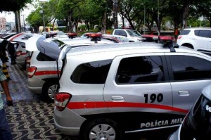 Governo entrega 24 novas viaturas para a Polícia Militar. (Foto: Ascom/PM/SE