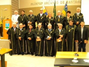 Antônia Amorosa toma posse na Academia Itabaianense de Letras (Foto: Funcaju / Ascom)