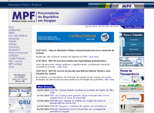 Mudanças vão melhorar acesso às páginas do MPF - (Foto: SE Notícias)