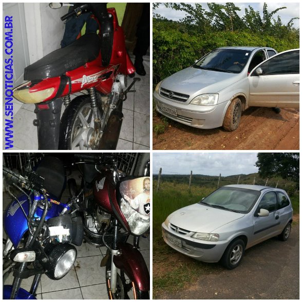 Veículo roubado na Bahia é recuperado pela PRF em Laranjeiras