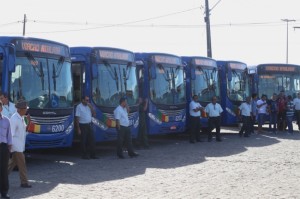 Novos ônibus suprirão a carência existente em algumas linhas (Foto: Sérgio Silva)