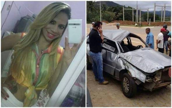  Empresária itabaianense morre e três ficam gravemente feridos em acidente na Bahia