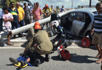 PRF registra 15 acidentes nas BRs de Sergipe