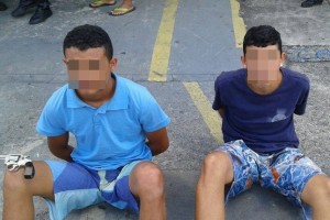 Getam apreende dois adolescentes com arma de fogo no Siqueira Campos. (Ascom/PM/SE)