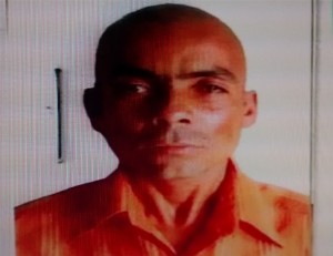 José Augusto de Assis, conhecido por “Garrafinha”, acusado de crime de homicídio. (SSP/SE)