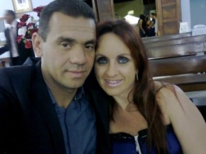 Augusto estaria seguindo com destino a Aracaju após ter disparado três tiros contra a ex-mulher dele, Danielly Aveleiro, 37 anos.(Perfil/Facebook)