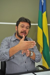 O secretário de Infraestrutura, Valmor Barbosa / Foto: Marcelle Cristinne