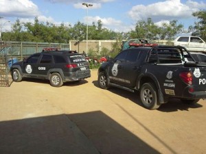  Os suspeitos foram recambiados na tarde de quinta-feira, 28 de agosto, pelo GERB (Grupo Especial de Repressão e Busca) para o Estado de Sergipe. (Foto: Pombal News)