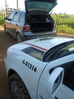 CPRv persegue condutor e recupera veículo que acabara de ser roubado em Ribeirópolis