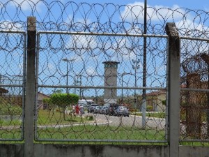 Complexo Penitenciário Manoel Carvalho Neto (Copemcan), em São Cristóvão (Foto: Marina Fontenele/G1)