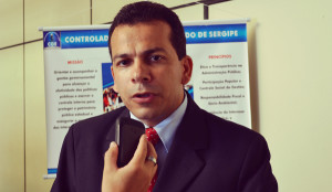  Vice-presidente do Conselho Regional de Contabilidade do Estado de Sergipe (CRC-SE), Vanderson Melo. (Foto: CGE/SE)