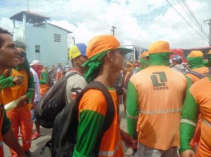 Eles pararam as atividades na manhã desta quarta-feira,5. (Foto: Rosi Matos/ Estagiária JornaldaCidade.Net)