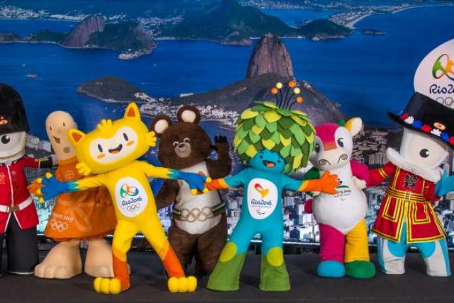 Mascotes dos Jogos Rio 2016 recebem os nomes de Vinícius e Tom