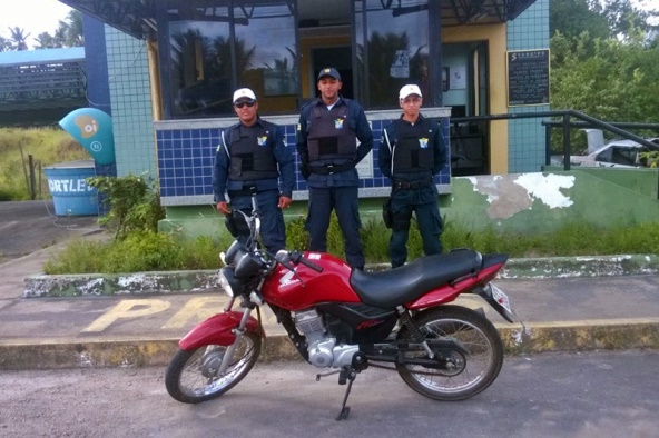 CPRv recupera em Indiaroba motocicleta roubada em Itabaiana