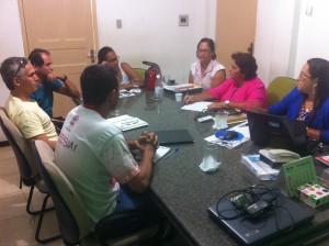 Gracinha se reúne com Sintese para discutir reajuste do piso dos professores. (Foto: Paulo Sousa)