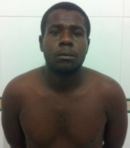 Cleones Luis Elesbão dos Santos Gomes, 24 anos, suspeito de roubo. (Foto: SSP/SE)