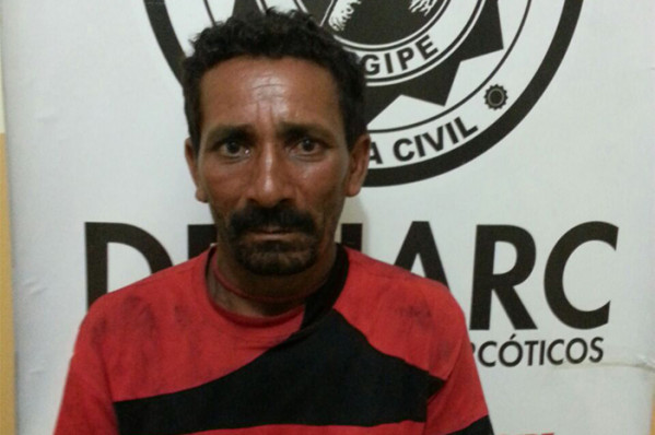 Dono da propriedade, identificado como José Fausto, vulgo “Nenem”, foi preso em flagrante.(Foto: SSP/SE)