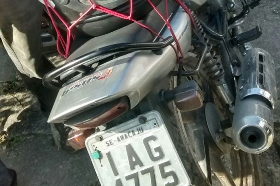Polícia recupera veículo roubado de mototaxista em São Cristóvão