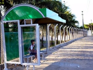 Prefeitura de Aracaju instala mais 71 novos abrigos de ônibus (Foto: SMTT / Divulgação) 