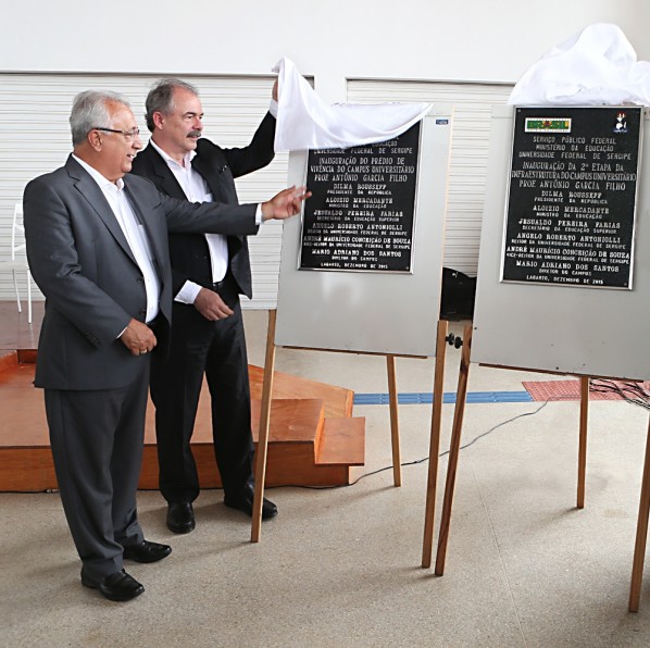 Jackson Barreto e ministro da Educação inauguram campus da UFS em Lagarto