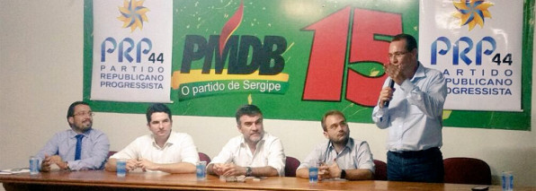 PRP, de Gustinho Ribeiro, anuncia apoio a Zezinho Sobral em Aracaju.