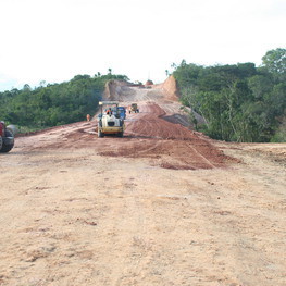 Serviços de terraplenagem na Rota do Agreste atingem 40%