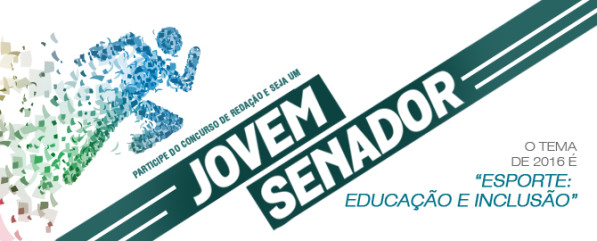 Abertas inscrições no 9º Concurso de Redação do Senado para escolas públicas de ensino médio.