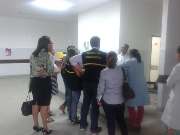 Coren/SE e OAB/SE fiscalizam maternidade pública na Grande Aracaju
