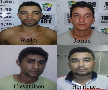  Polícia prende 4 suspeitos de roubo de carros durante operação no interior de Sergipe