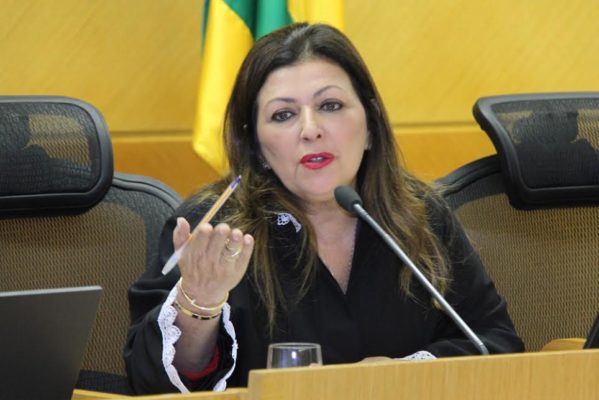 A conselheira Susana Azevedo, vice-presidente do TCE (Foto: Cleverton Ribeiro)