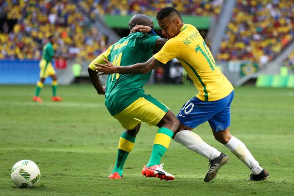 Na estreia na Rio 2016, Brasil e África do Sul ficam no 0 a 0